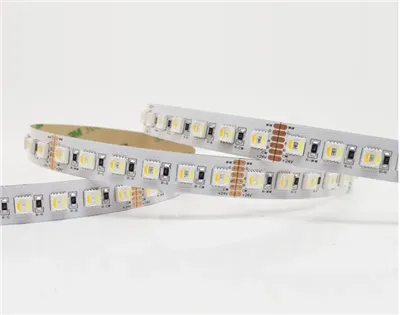 Stiall Flex faoi stiúir RGBWW 5050 SMD 24V 96LEDs/M